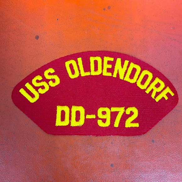 USS OLDENDORF DD-972 patch - Picture 1 of 4